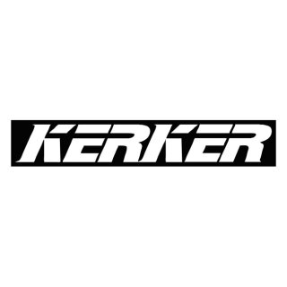 KERKER WHITE DIE CUT DECAL