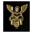 M/C GUARDIAN ANGEL PIN, GOLD