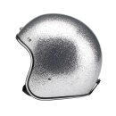 BILTWELL OPEN FACE HELMET BRITE SILVER