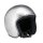 BILTWELL OPEN FACE HELMET BRITE SILVER