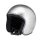 BILTWELL OPEN FACE HELMET BRITE SILVER