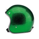 BILTWELL OPEN FACE HELMET GANG GREEN