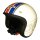 DMD VINTAGE HELMET UK FLAG, WHITE, M1