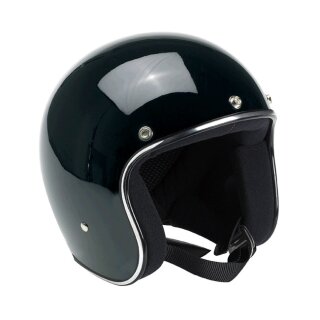 BILTWELL OPEN FACE HELMET GLOSS BLACK