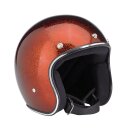 BILTWELL OPEN FACE HELMET ROOTBEER BROWN