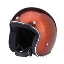 BILTWELL OPEN FACE HELMET ROOTBEER BROWN