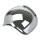 BILTWELL BUBBLE VISOR, CHROME MIRROR