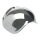 BILTWELL BUBBLE VISOR, CHROME MIRROR