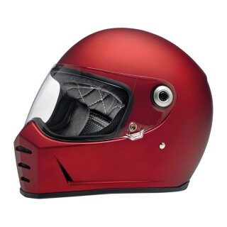 Biltwell Lane Splitter helmet flat red ECE