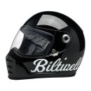 Biltwell Lane Splitter helmet gloss black factory ECE