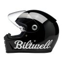 Biltwell Lane Splitter helmet gloss black factory ECE