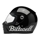 Biltwell Lane Splitter helmet gloss black factory ECE