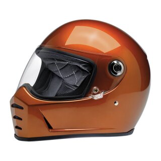 Biltwell Lane Splitter helmet gloss copper ECE