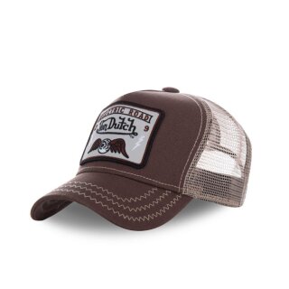 Von Dutch Square trucker cap brown