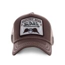 Von Dutch Square trucker cap brown