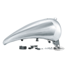 Einteiliger 2 Zoll Stretchtank mit Dash Halter für Harley Softail 84-99