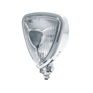 ARIS Chopper Custom Scheinwerfer Triangle Chrom 12V