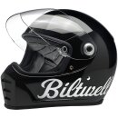 Biltwell Lane Splitter helmet gloss black factory ECE