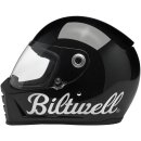 Biltwell Lane Splitter helmet gloss black factory ECE