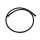 GOODRIDGE STAINL BRAKE LINE BLACK COATED 51" Inch 129cm