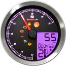 Multifunktions Tacho Multicolor silber für Harley XL...