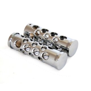 Billet Alu Custom Griffe Hole für Harley Touring Softail 08-24 TBW
