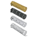 Stroker Griff Set Plain Alu für Harley Modelle 74-22