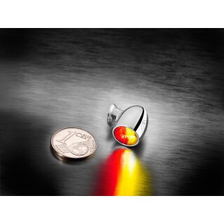 3in1 Rücklicht Bremslicht Blinker Kombination ECE Kellermann Atto® DF chrom