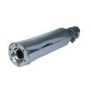 HIGHWAY HAWK CHROME MUFFLER