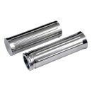 RST GRIPS, GROOVED. POLISHED ALUMINUM