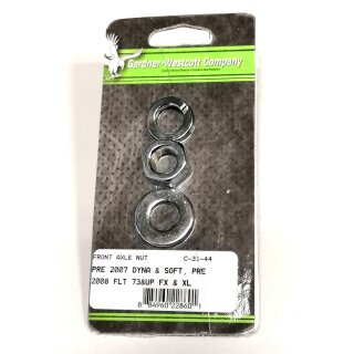 GW FRONT AXLE NUT KIT