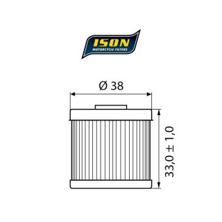 ISON 116 oil filter