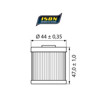 ISON 563 oil filter