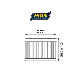 ISON 401 oil filter