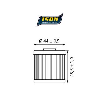 ISON 154 oil filter