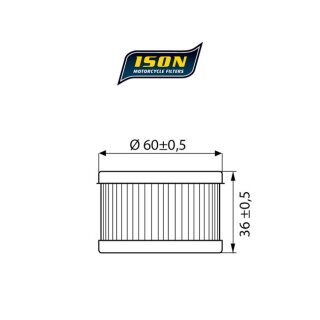 ISON 137 oil filter