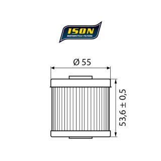 ISON 123 oil filter