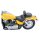 Mustang 2-p wide touring seat plain black