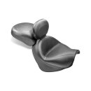 Mustang 2-p wide touring vintage seat plain black