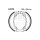 EBC plain brake shoes