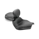 Mustang 2-p sport touring vintage seat plain black