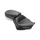 Mustang 2-p wide touring vintage seat plain black