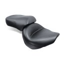 Mustang wide touring vintage seat plain black
