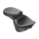 Mustang 2-p wide touring vintage seat plain black