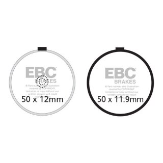 EBC Organic brake pads