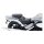 Mustang 2-p wide touring vintage seat plain black