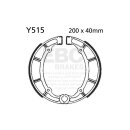 EBC plain brake shoes