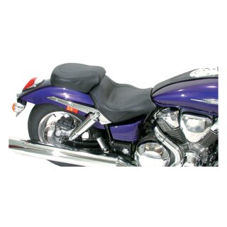 Mustang 2-p vintage sport touring seat plain black