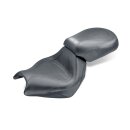 Mustang 2-p vintage sport touring seat plain black