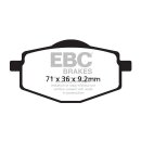 EBC Sintered brake pads